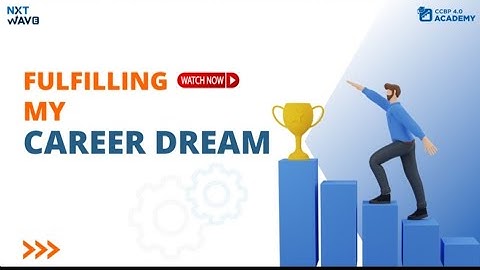 Fulfilling my Career Dreams with CCBP | NxtWave | CCBP | Intro | Feb 2023