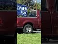 Trump 2020 flag on a truck 🚚