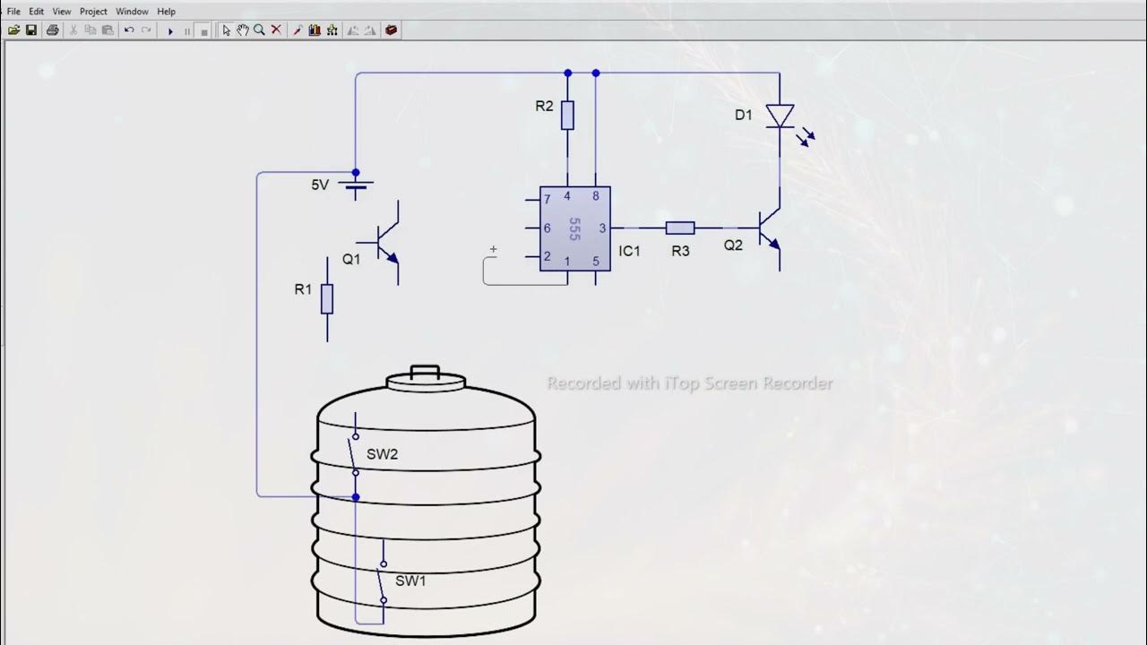 Automatic Water Pump Controller Using NE555N IC YouTube