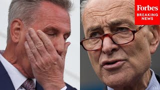 ‘Have You Ever Seen Anything Like This?’: Chuck Schumer Hammers House GOP Over 'Chaos' & 'Extremism'