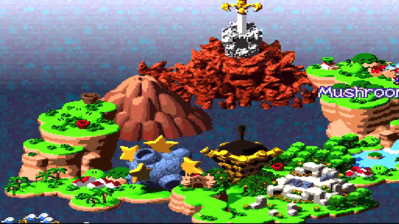 How To Get The Map Super Mario Rpg Youtube