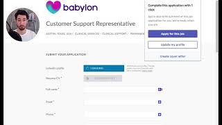 apli - job applications, simplified. Apply for a job with just one click, that easy.