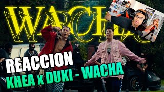 REACCION A KHEA x DUKI - WACHA (Official Video)