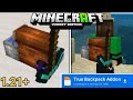 BACKPACK Addon For Minecraft PE 1.21+ | Download BackPack Addon For MCPE | PS Gamer (RTX)