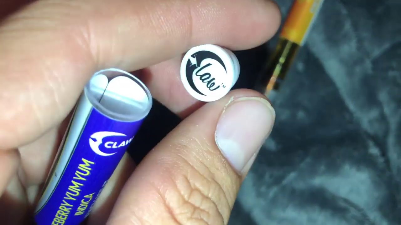 ONE OF THE BEST THC CARTRIDGES ON THE MARKET.. THE CLAW: BLUEBERRY YUM YUM!!!