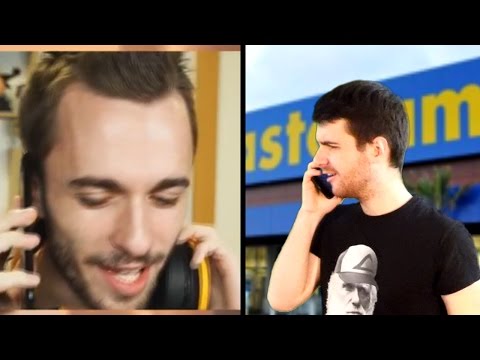 AMIXEM TÉLÉPHONE Á SQUEEZIE PAR ERREUR ! [YTP]