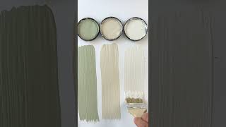 Amazing Paint Combo: 1️⃣BM Saybrook Sage 2️⃣BM Manchester Tan 3️⃣BM Swiss Coffee #paintcolor