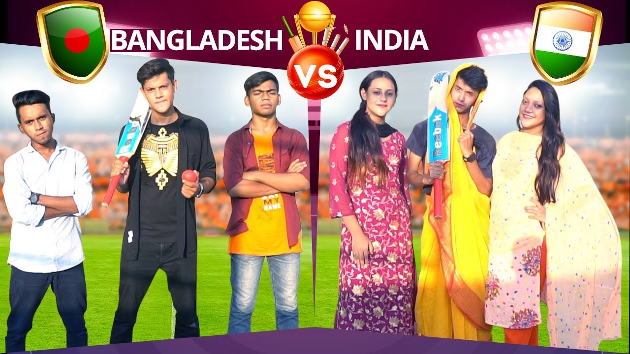 BANGLADESH VS INDIA CRICKET MATCH | Fun Match | Funny | Rakib Hossain