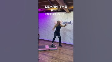 WHAT?? NEW STEP CLASS???? CHECK OUT THE NEW CHOREOGRAPHY!!