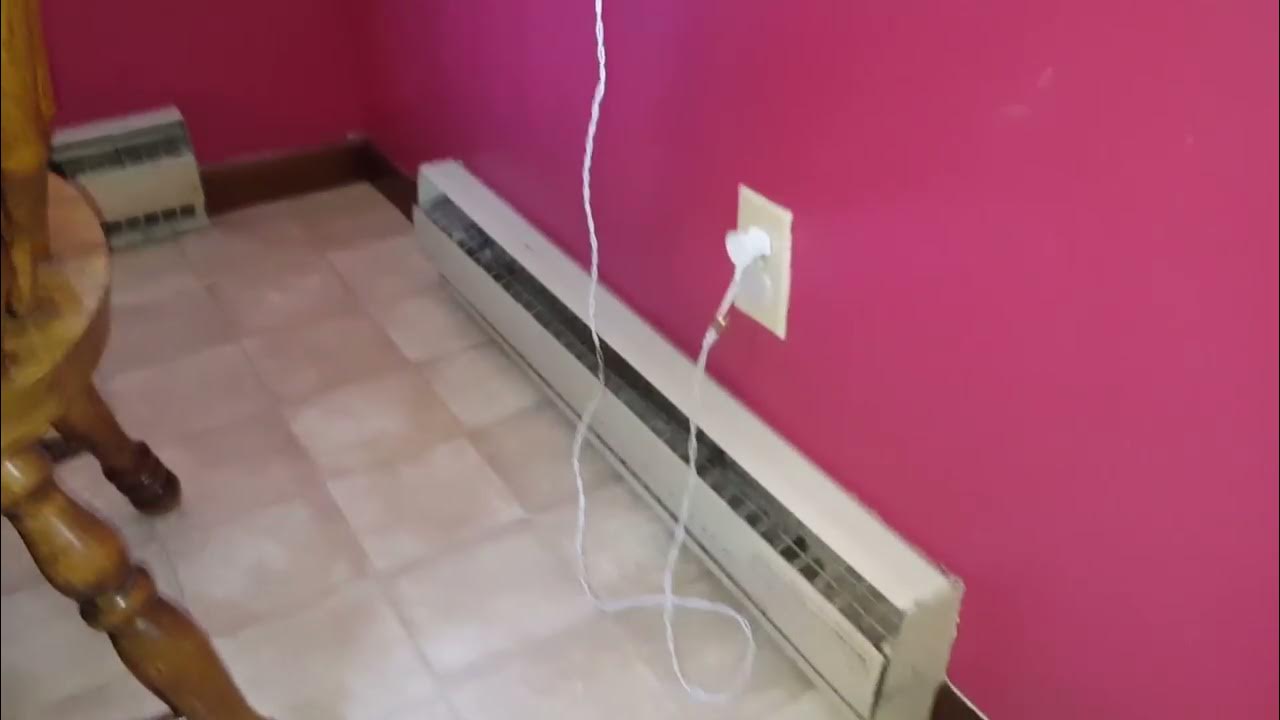 Outlet above an electric baseboard heater YouTube