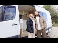 The PERFECT LUXURY VAN CONVERSION 🔥💥⚡️ Full Tour &amp; Costs || Home Cinema &amp; Modern Kitchen 🚐