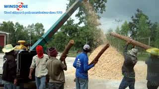 Mobile Disc Wood Chipper With Diesel Engine