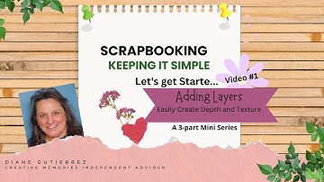 Creating Simple Beautiful Pages by Adding Layers Video #1