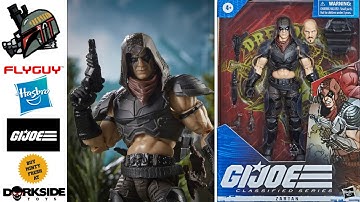 FLYGUYtoys Hasbro GI JOE Classified Zartan  6" Toy Action Figure Review