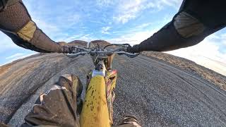Raw POV – 2012 Suzuki RMZ 450 Sliding on Dirt & Jumping Small Hill | Hafnarfjörður, Iceland