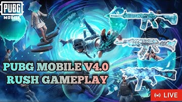 🔴LIVE | Pubg Mobile 4.0 Version Handcam No Gyro Rush Gameplay🔥