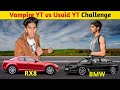 Vampire YT vs Usaid YT Car Drage Race Challenge Video #viralvideo #vlogger 