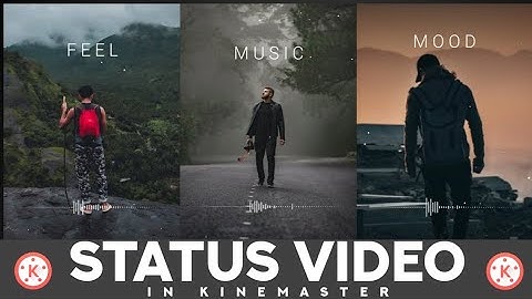 Status video editing in kinemaster || Kinemaster tutorials, R Graphics
