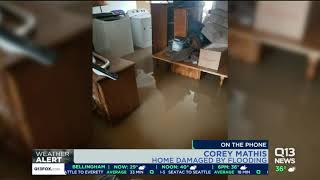 Residents Return To Find Homes Under Floodwater In Nisqually Valley
