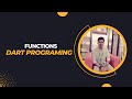 Dart Functions | Bangla Tutorial | Basic Part | dart tutorial | Gobinda Das