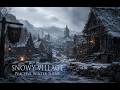 Snowy Village Ambience | Frozen Silence (Dark Fantasy RPG Music)