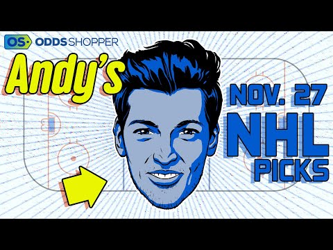 NHL Picks, Predictions & Parlays Today 11/27/23 