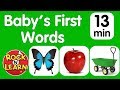 Baby’s First Words - Food, Activities & Animals | When will my toddler speak?