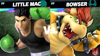 Super Smash Bros Ultimate Amiibo Fights Little Mac vs the World #14 Little Mac vs Bowser