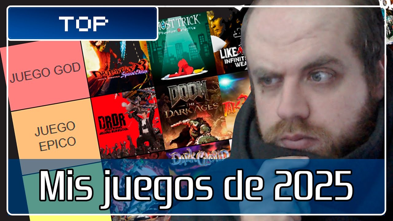 Mi TIER LIST de juegos termiandos en 2025