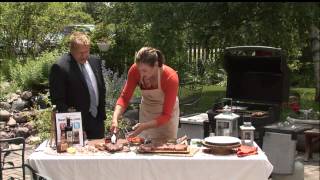Grill recipe Try Smoky T-bones with Chunky BBQ Sauce