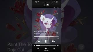 Paint The Town Red~Doja cat//Rarity//#edit #friendship #mlp #my little pony #MLP #Song #subscribe
