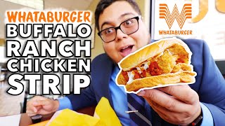 Whataburger Buffalo Ranch Chicken Strip Sandwich - 2018 Food Review - Full Nelson #FoodReview