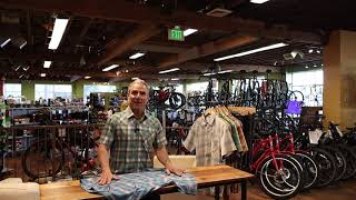 New West Men\'s Plaid Shirt | Men\'s Cycling Shirt | Club Ride Apparel