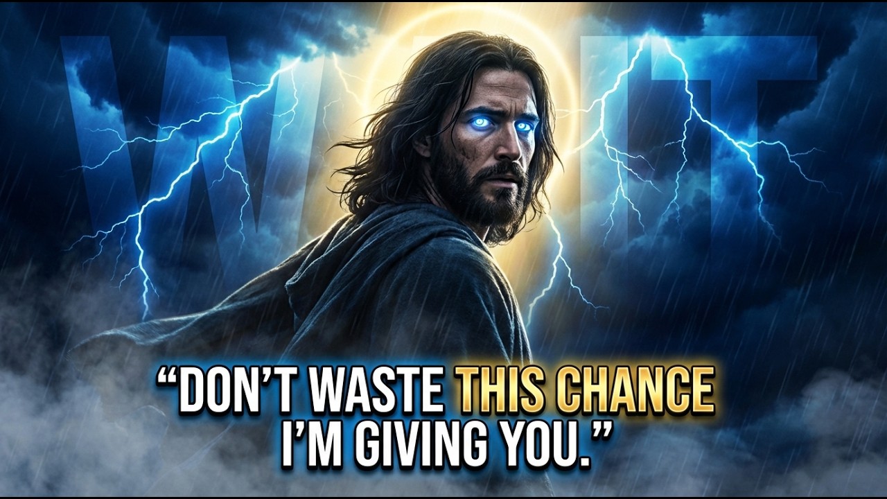 🔴 GOD SAYS: DON'T WASTE THIS CHANCE I'M GIVING YOU. | GOD MESSAGE FOR YOU TODAY | GOD MESSAGE NOW
