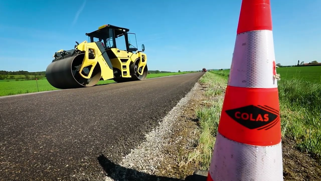 Chantier Routier a Chateauvillain (52)