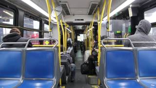Onboard 2011 Novabus LFSA #5860 on the M60 Select Bus Service