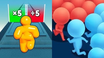 Tall Man Run vs Count Master - All Level Gameplay Android,iOS - NEW MOD APK UPDATE GAMEPLAY