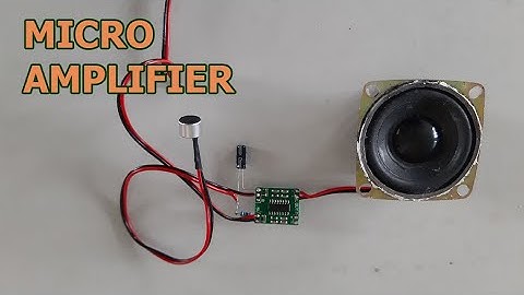 How to Make Micro Amplifier with PAM8403 Circuit || DIY Loud Microphone
