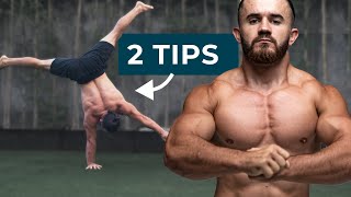 Teaching One Arm Handstand To Pro Calisthenics Athlete - Feat Andry Strong