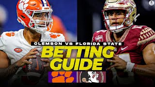 No. 4 Clemson at Florida State Betting Preview: Free Picks, Props, Best Bets | CBS Sports HQ