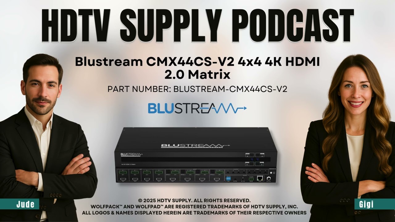 その他 BLUSTREAM CMX44CS 4K HDMI CMX44CS. Blustream
