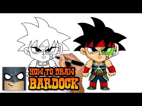 How To Draw Bardock Dragon Ball Z Safe Videos For Kids