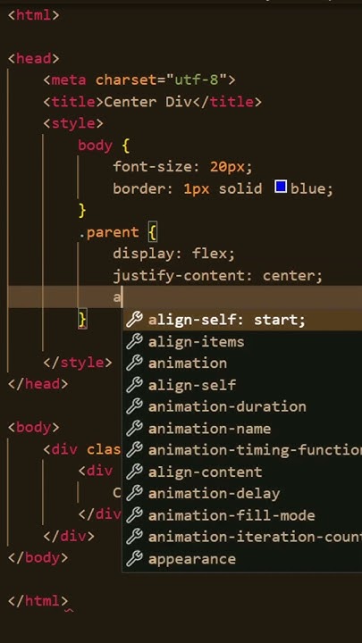 Best way to center text Horizontally and Vertically using css #shorts ...