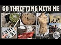 COME THRIFT WITH ME FOR HOME DECOR- HUGE THRIFT STORE SHOPPING HAUL