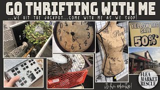 COME THRIFT WITH ME FOR HOME DECOR- HUGE THRIFT STORE SHOPPING HAUL