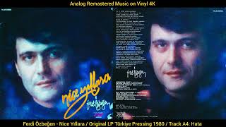 Ferdi Özbeğen - Hata (Original LP Song Analog Remastered 1980) 4K