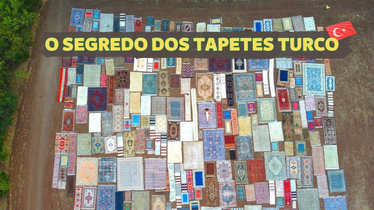 TURQUIA: TAPETES TURCO E A TÉCNICA DE ENVELHECER