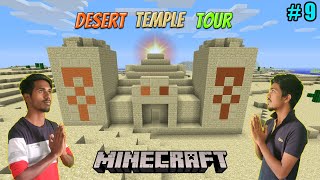 வேற மாறி Loot In Desert Temple [ Exploded in Trap ] - Day 9 in Minecraft | Tamil