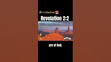 Revelation 2:2 — Christ Commends Discernment and Endurance #bibleverse #endtimes #revelation